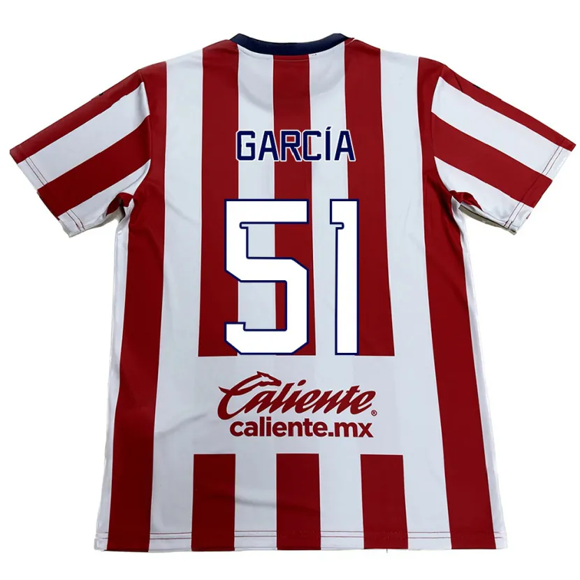 Danxen Herren Eduardo García #51 Rot-Weiss Heimtrikot Trikot 2024/25 T-Shirt Österreich