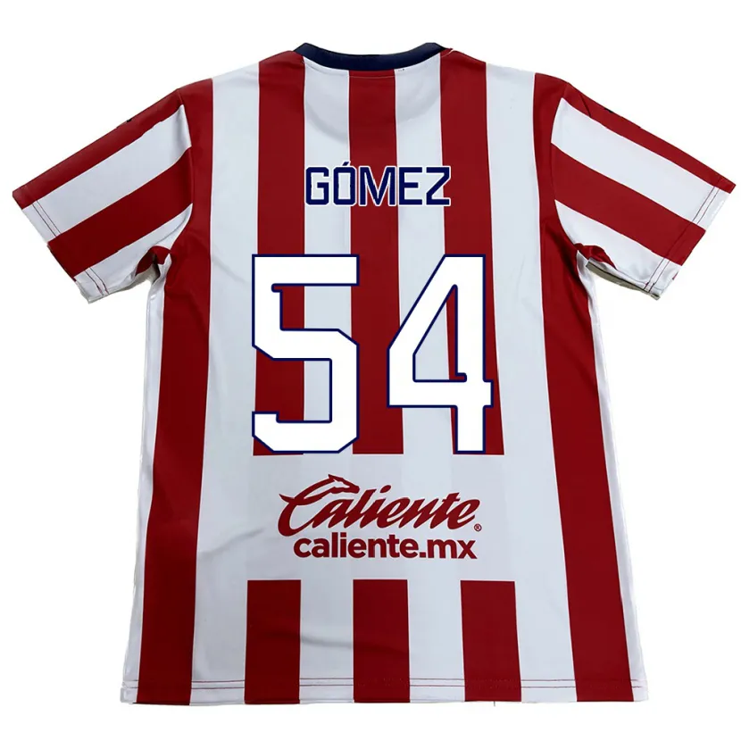 Danxen Herren Miguel Gómez #54 Rot-Weiss Heimtrikot Trikot 2024/25 T-Shirt Österreich