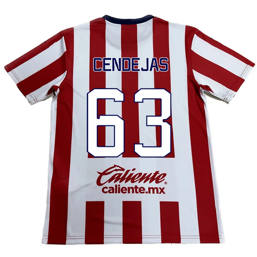 Danxen Herren Matías Cendejas #63 Rot-Weiss Heimtrikot Trikot 2024/25 T-Shirt Österreich
