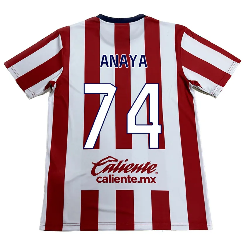 Danxen Herren Mario Anaya #74 Rot-Weiss Heimtrikot Trikot 2024/25 T-Shirt Österreich