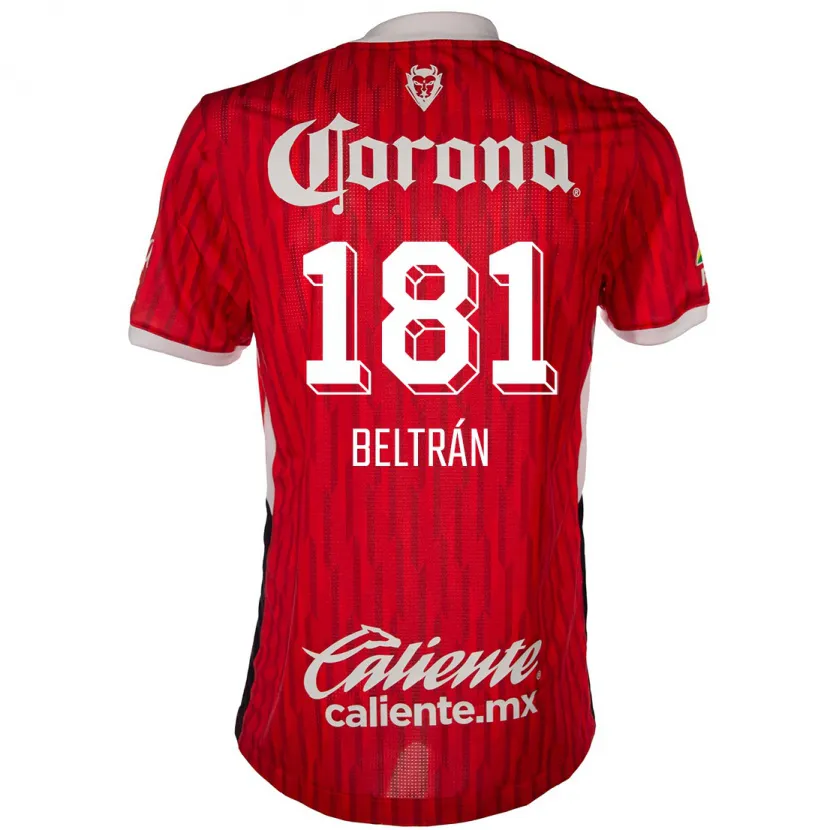 Danxen Herren Ronaldo Beltrán #181 Rot-Weiss Heimtrikot Trikot 2024/25 T-Shirt Österreich