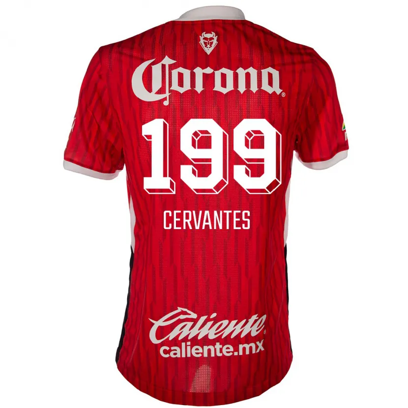 Danxen Herren Axel Cervantes #199 Rot-Weiss Heimtrikot Trikot 2024/25 T-Shirt Österreich