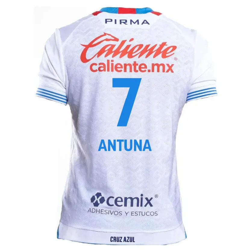 Danxen Herren Uriel Antuna #7 Weiß Blau Auswärtstrikot Trikot 2024/25 T-Shirt Österreich