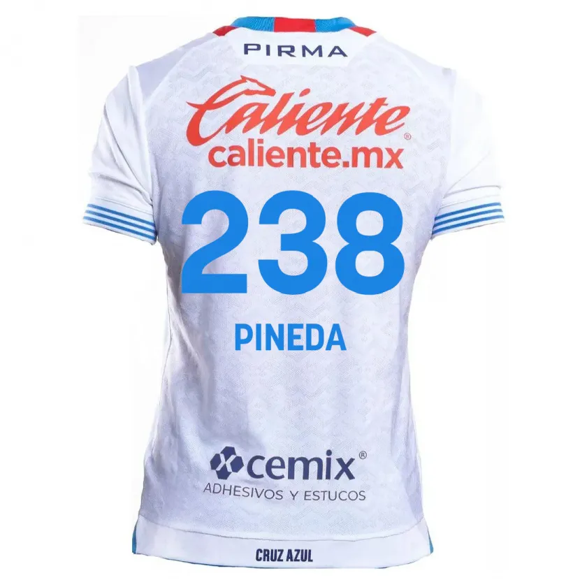 Danxen Herren Zadiel Pineda #238 Weiß Blau Auswärtstrikot Trikot 2024/25 T-Shirt Österreich