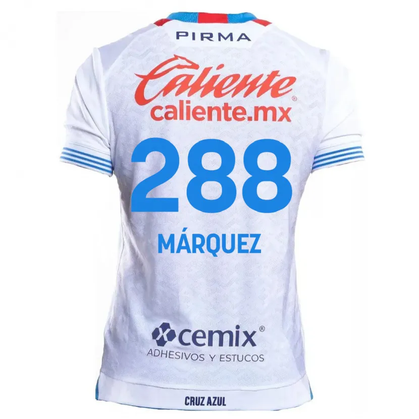 Danxen Herren Víctor Márquez #288 Weiß Blau Auswärtstrikot Trikot 2024/25 T-Shirt Österreich