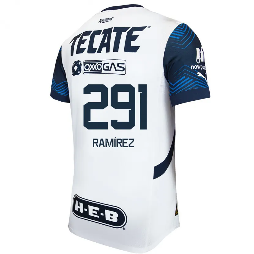 Danxen Herren Fabián Ramírez #291 Weiß Blau Auswärtstrikot Trikot 2024/25 T-Shirt Österreich