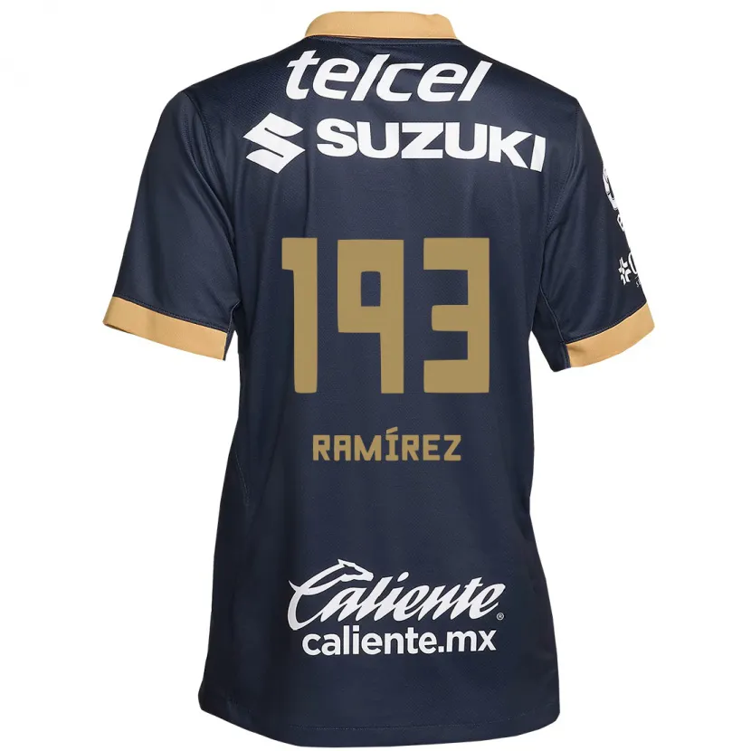 Danxen Herren Héctor Ramírez #193 Obsidian Gold Weiß Auswärtstrikot Trikot 2024/25 T-Shirt Österreich