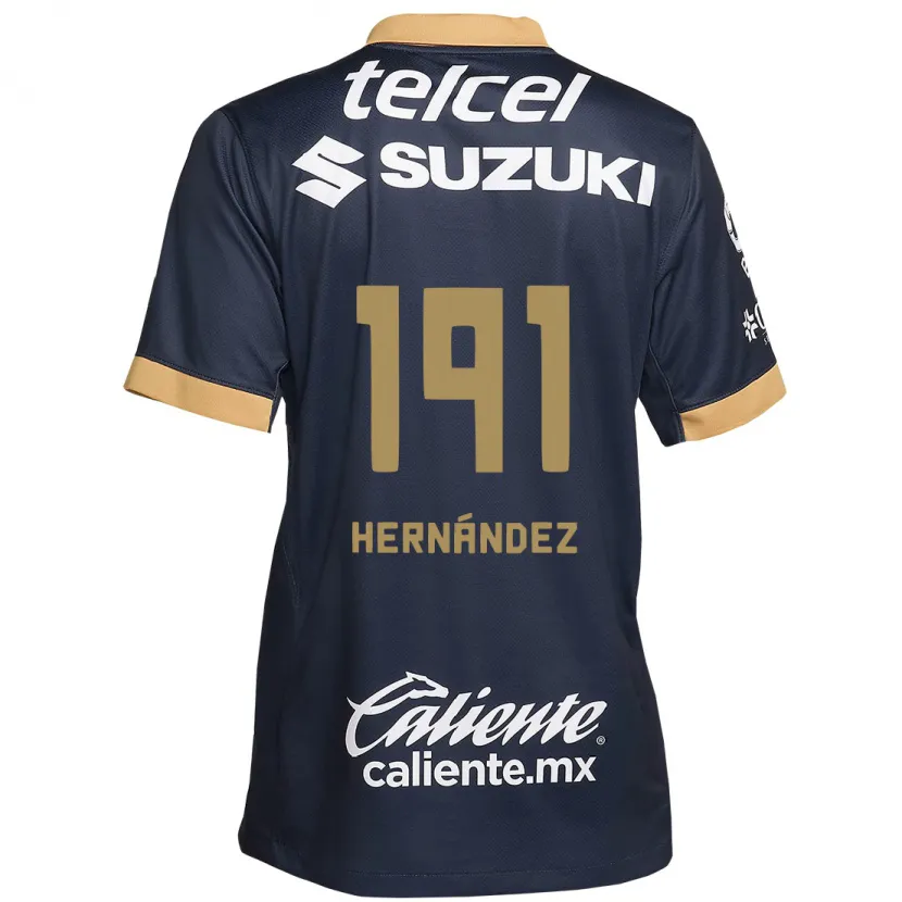 Danxen Herren Marco Hernández #191 Obsidian Gold Weiß Auswärtstrikot Trikot 2024/25 T-Shirt Österreich