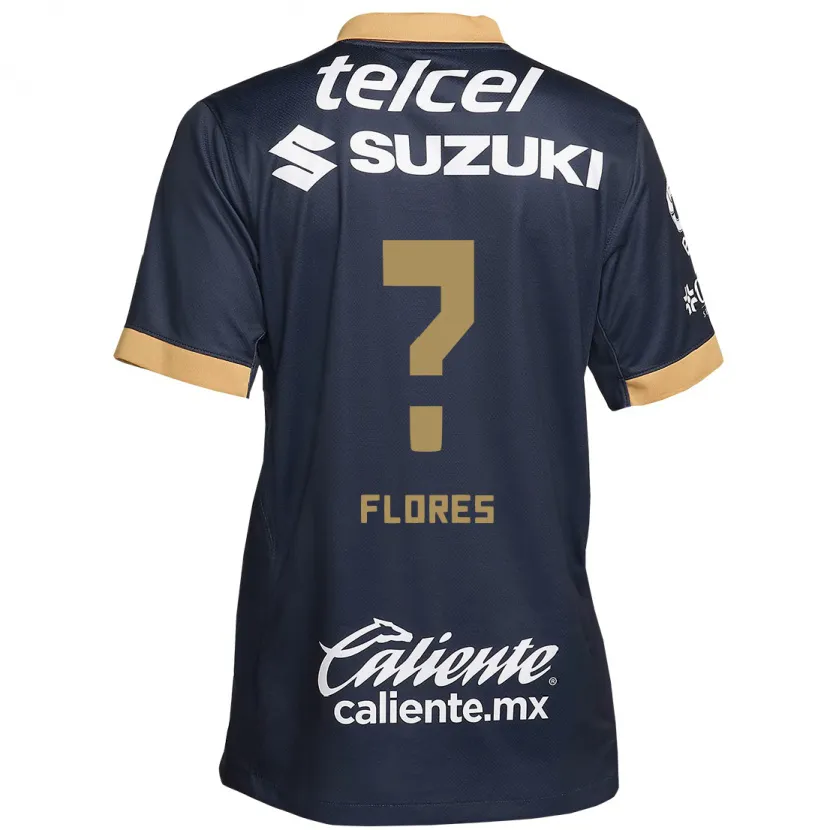 Danxen Herren Jesús Flores #0 Obsidian Gold Weiß Auswärtstrikot Trikot 2024/25 T-Shirt Österreich