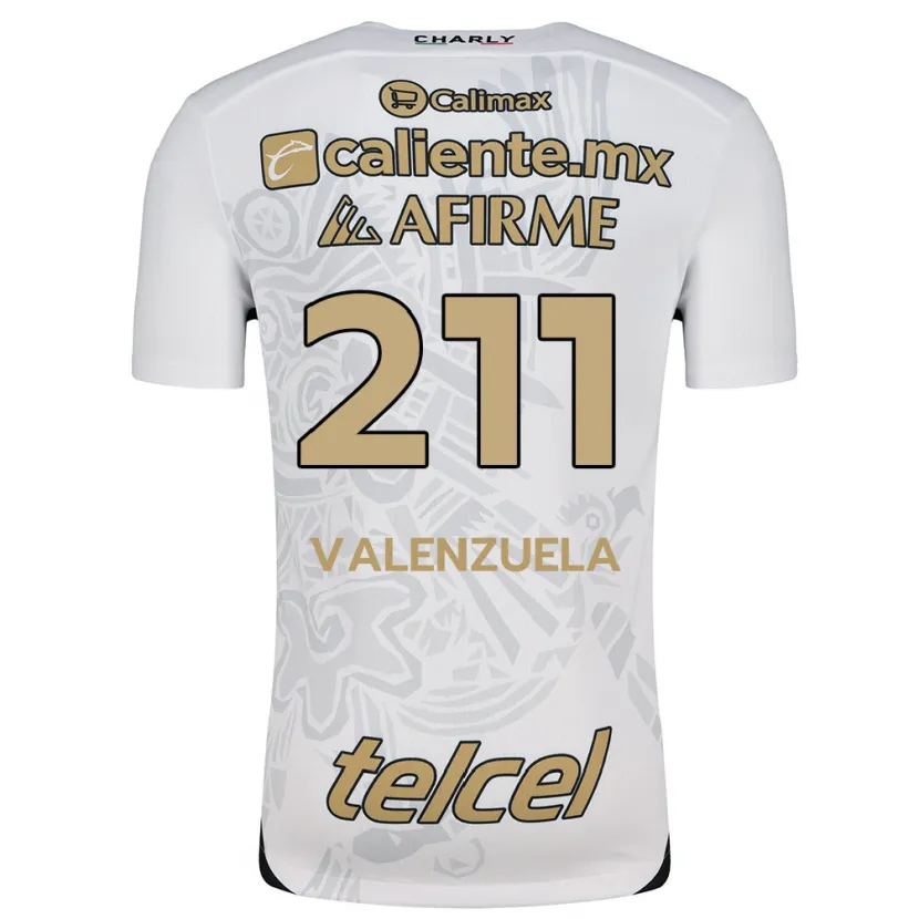 Danxen Herren Aldieri Valenzuela #211 Weiß Schwarz Auswärtstrikot Trikot 2024/25 T-Shirt Österreich