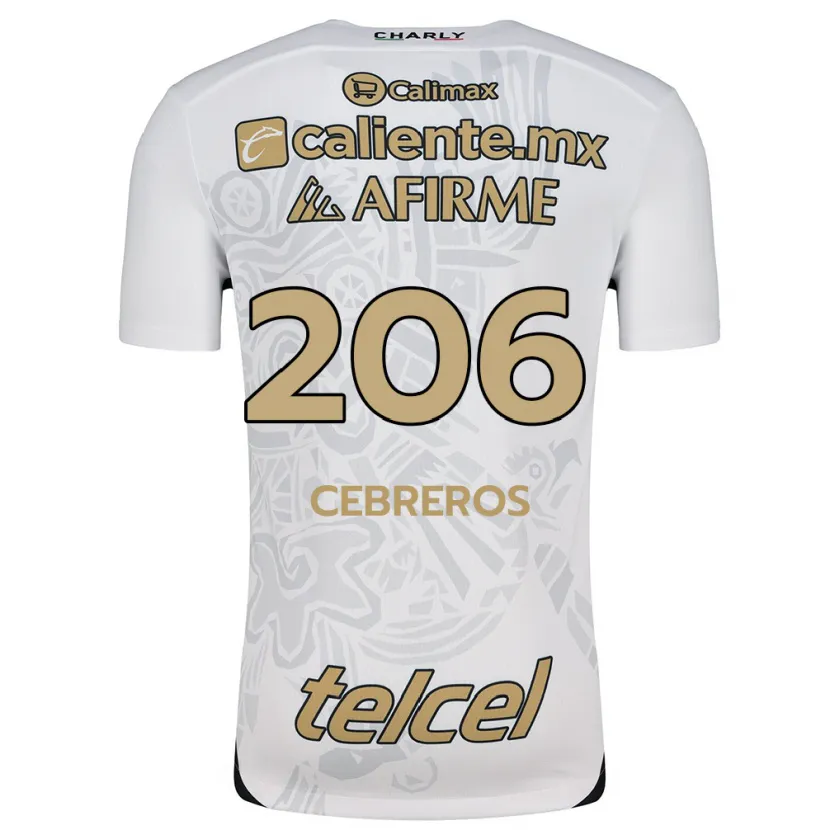 Danxen Herren Luis Cebreros #206 Weiß Schwarz Auswärtstrikot Trikot 2024/25 T-Shirt Österreich