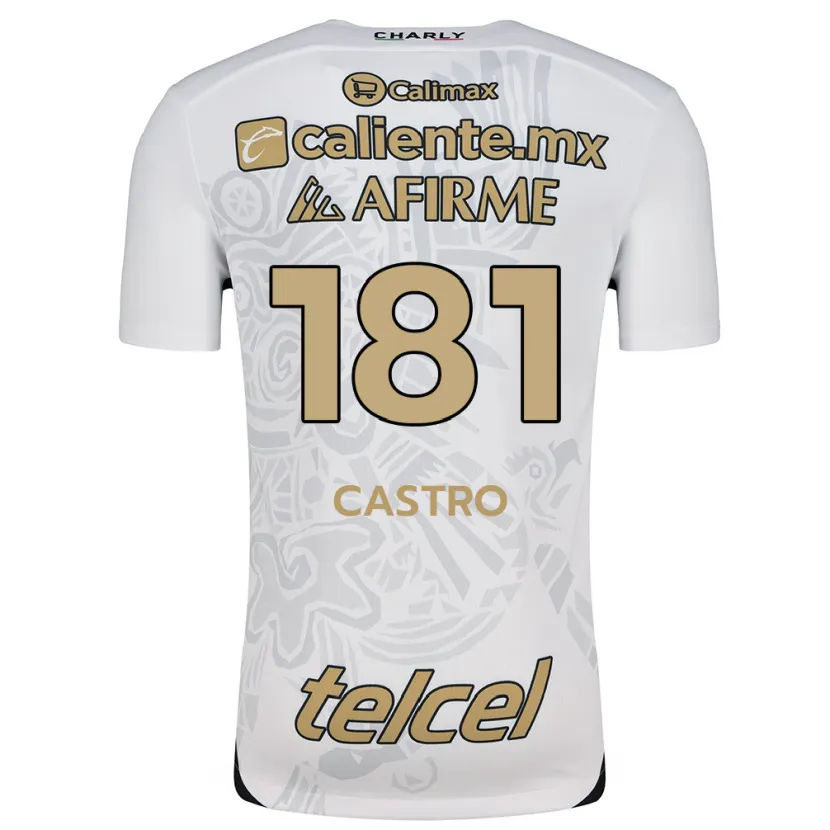 Danxen Herren José Castro #181 Weiß Schwarz Auswärtstrikot Trikot 2024/25 T-Shirt Österreich