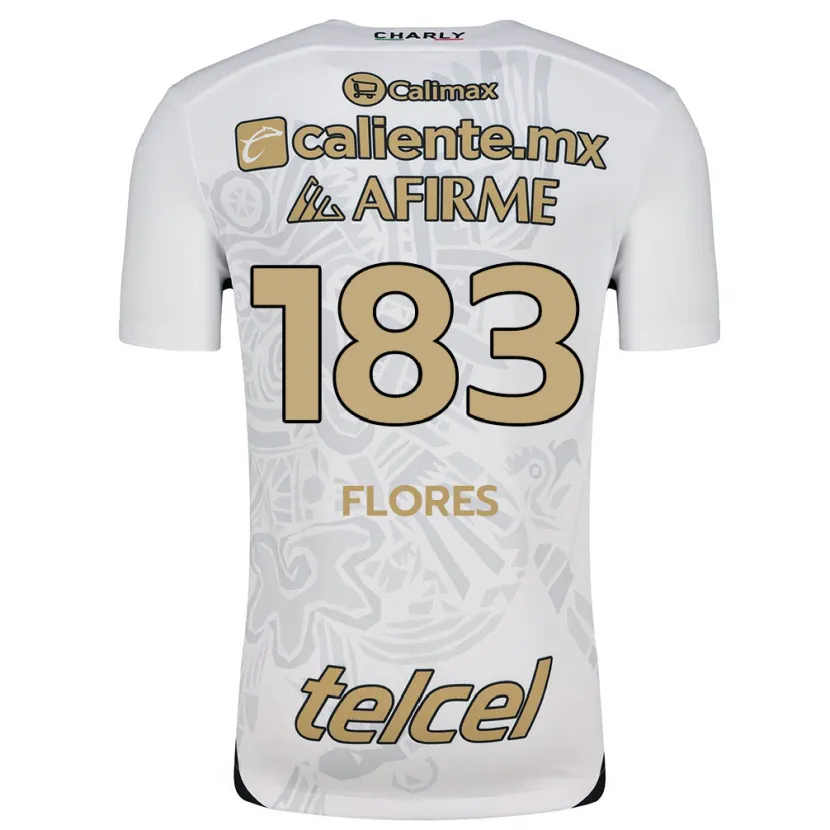 Danxen Herren Abraham Flores #183 Weiß Schwarz Auswärtstrikot Trikot 2024/25 T-Shirt Österreich