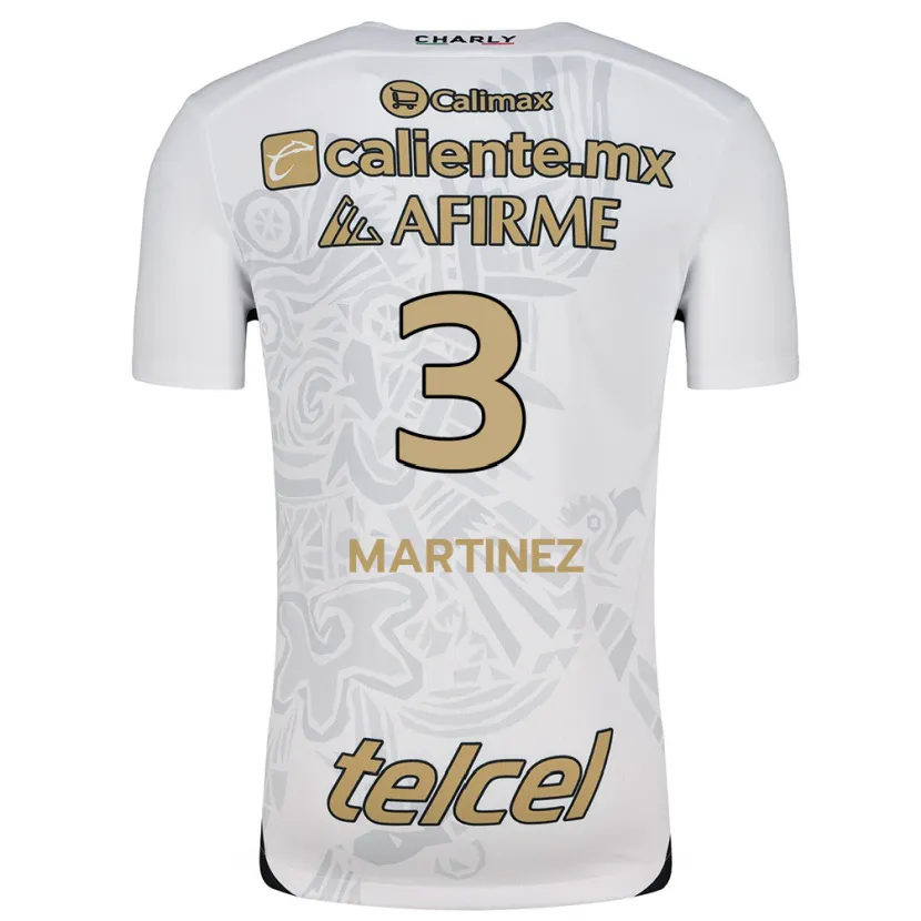 Danxen Herren Nathaly Martínez #3 Weiß Schwarz Auswärtstrikot Trikot 2024/25 T-Shirt Österreich
