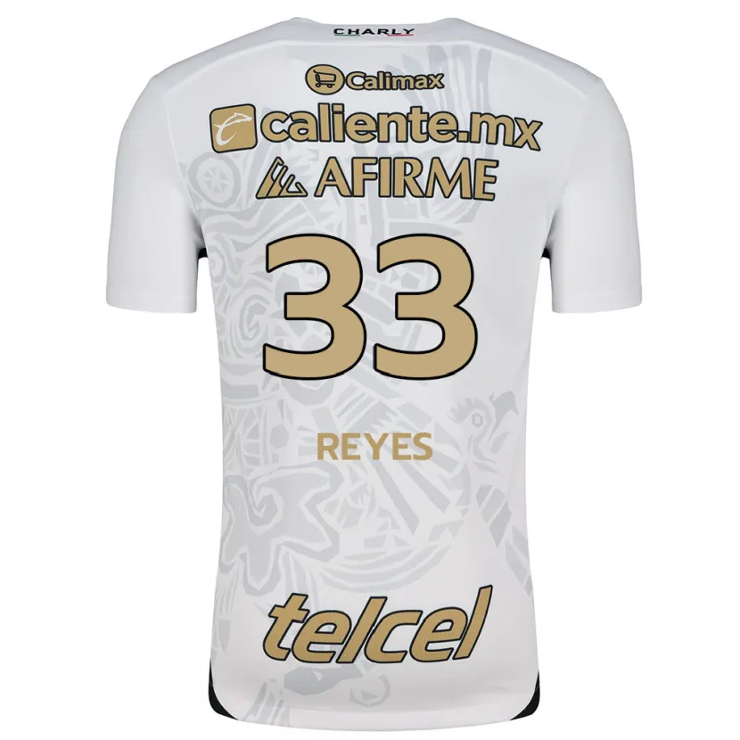 Danxen Herren Jazmín Reyes #33 Weiß Schwarz Auswärtstrikot Trikot 2024/25 T-Shirt Österreich