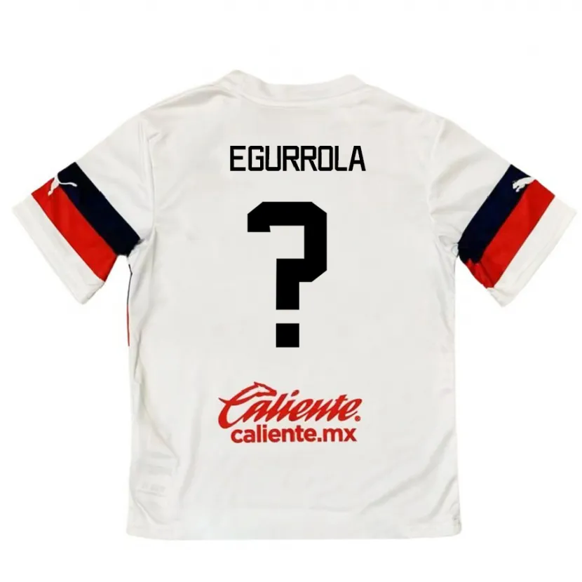 Danxen Herren Luis Egurrola #0 Weiß Rot Auswärtstrikot Trikot 2024/25 T-Shirt Österreich
