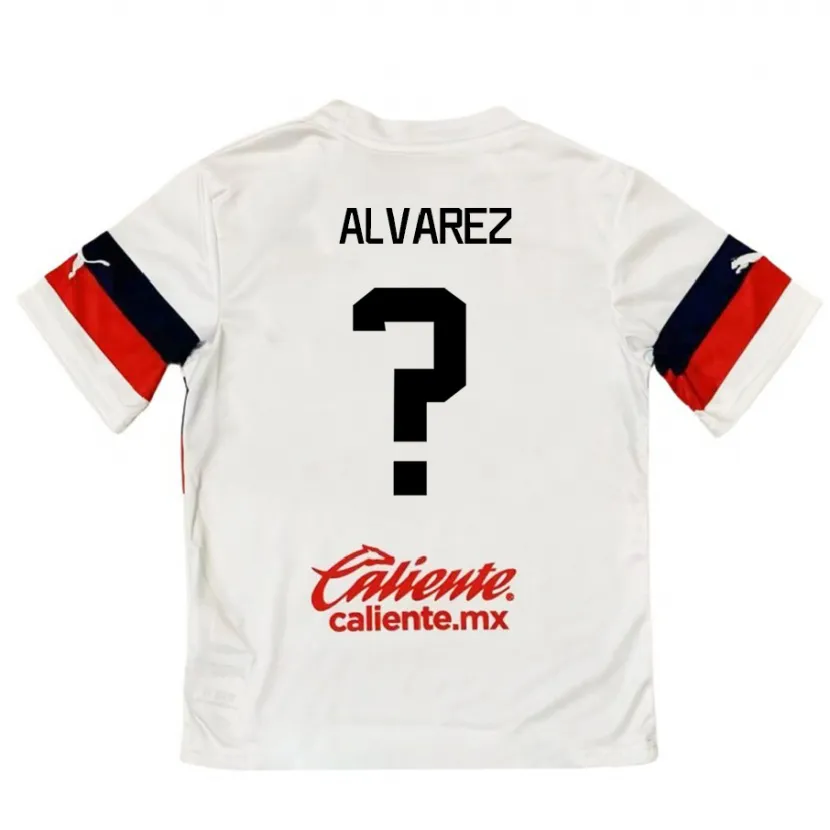Danxen Herren Sergio Álvarez #0 Weiß Rot Auswärtstrikot Trikot 2024/25 T-Shirt Österreich