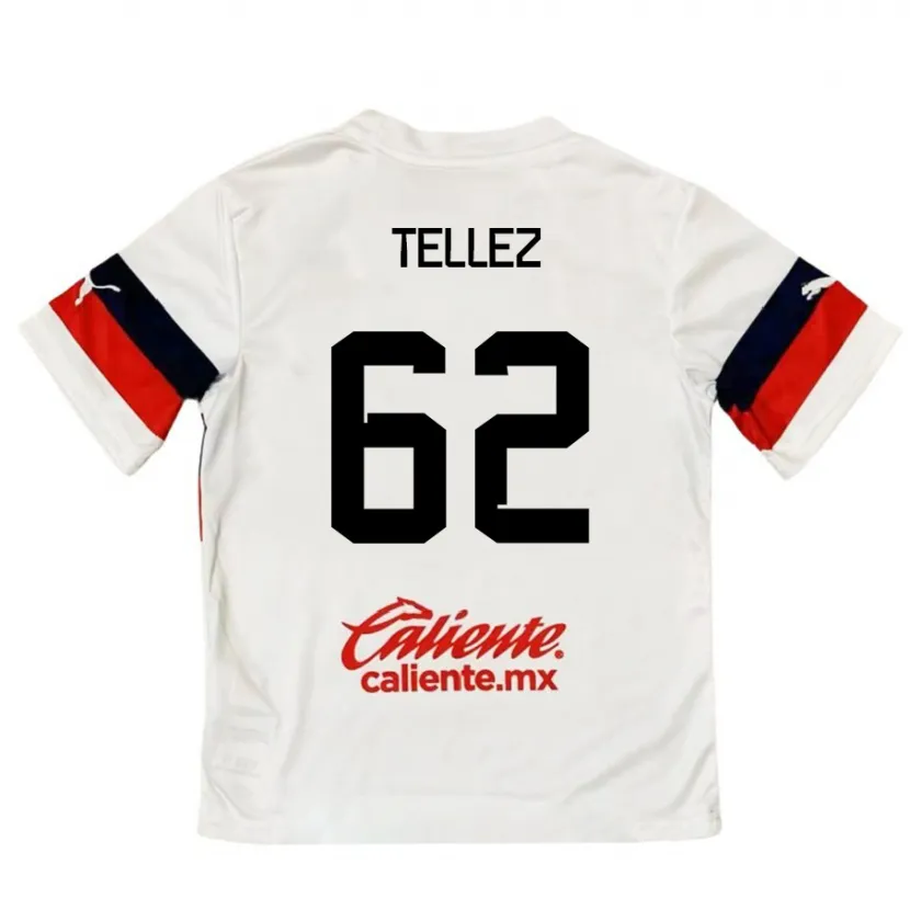 Danxen Herren Brandon Téllez #62 Weiß Rot Auswärtstrikot Trikot 2024/25 T-Shirt Österreich