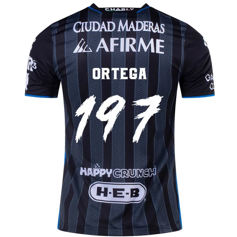 Danxen Herren Javier Ortega #197 Weiß Schwarz Auswärtstrikot Trikot 2024/25 T-Shirt Österreich