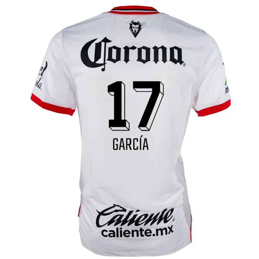 Danxen Herren Brian García #17 Weiß Rot Auswärtstrikot Trikot 2024/25 T-Shirt Österreich