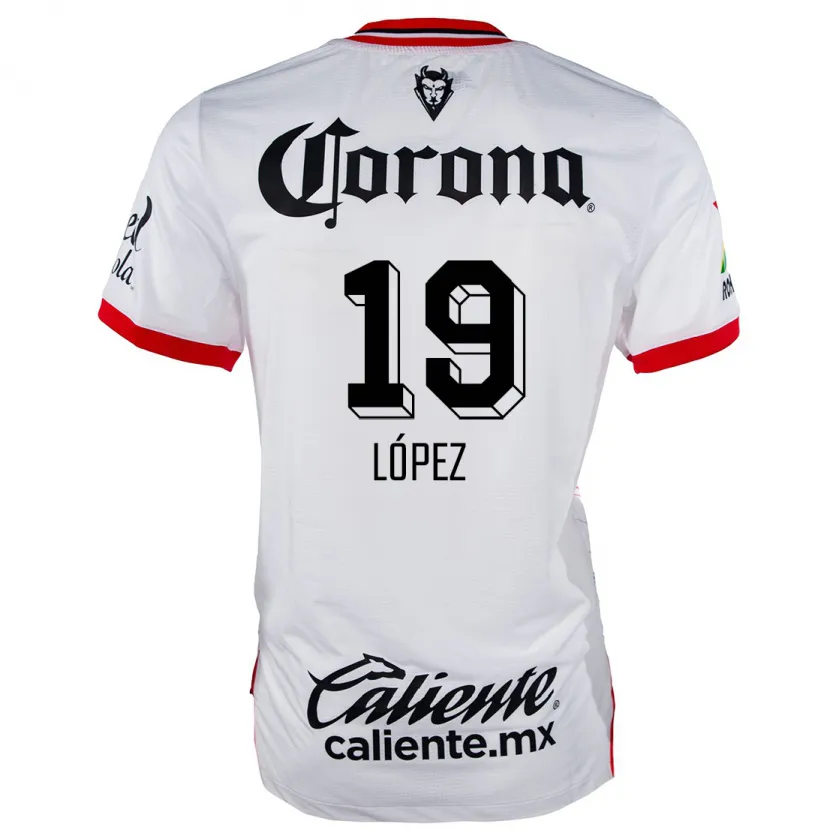 Danxen Herren Iván López #19 Weiß Rot Auswärtstrikot Trikot 2024/25 T-Shirt Österreich