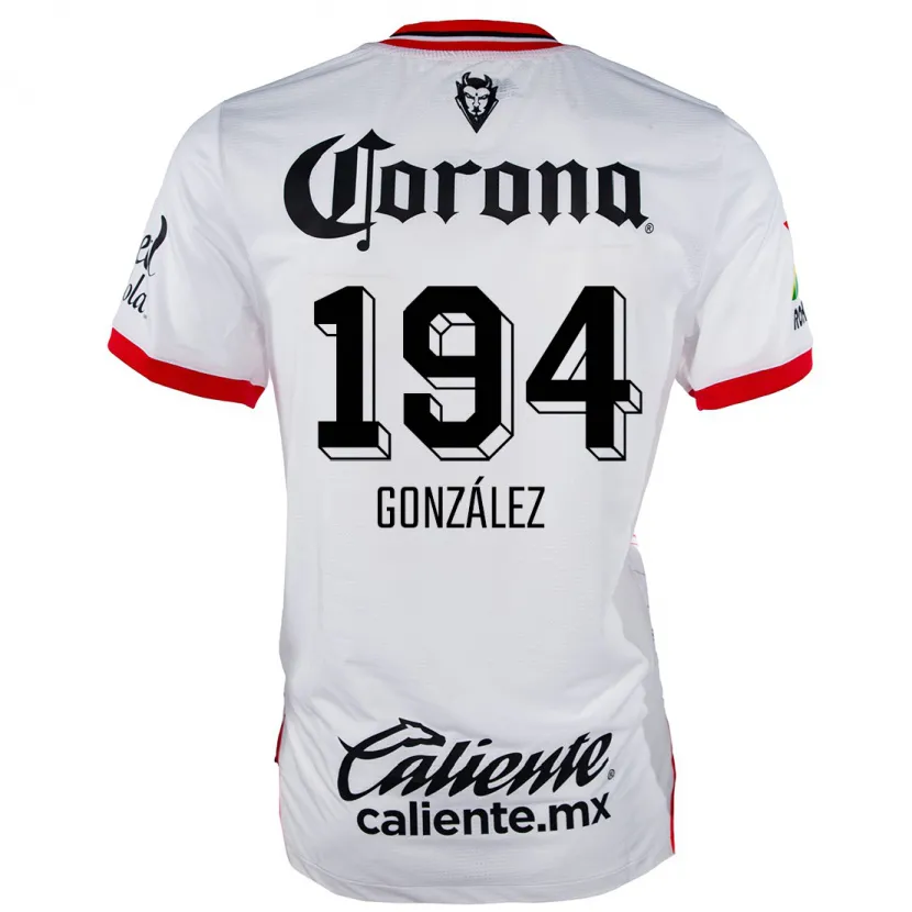 Danxen Herren Cristopher González #194 Weiß Rot Auswärtstrikot Trikot 2024/25 T-Shirt Österreich