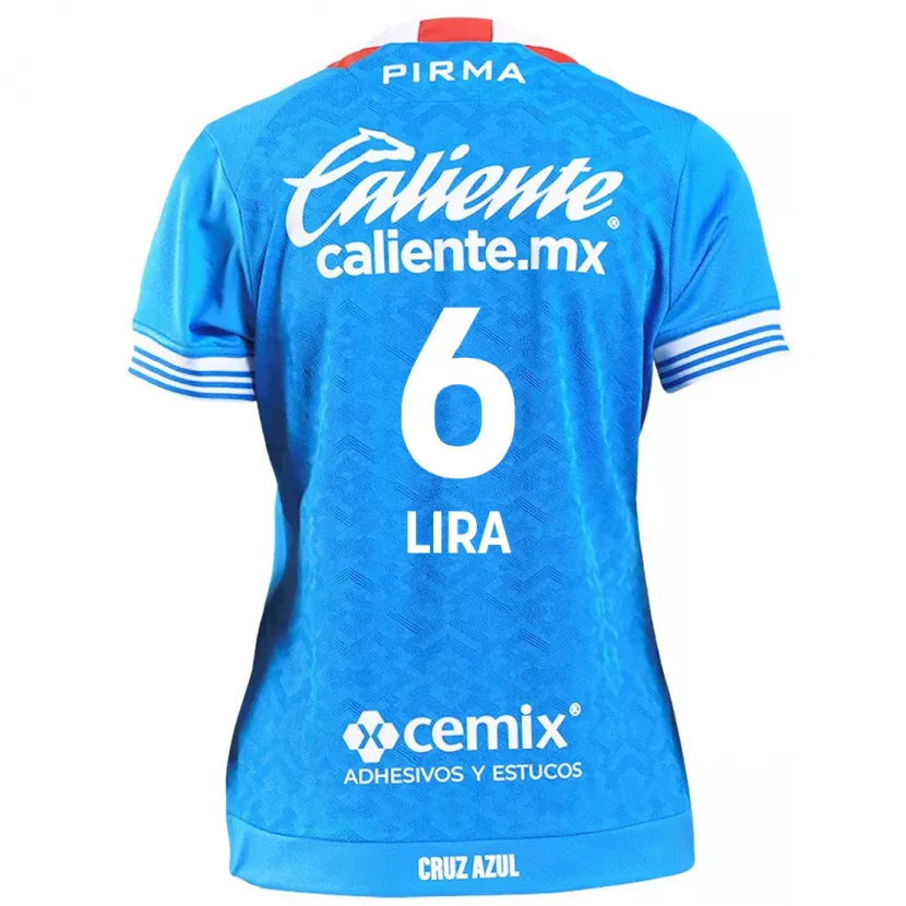 Danxen Damen Érik Lira #6 Himmelblau Heimtrikot Trikot 2024/25 T-Shirt Österreich