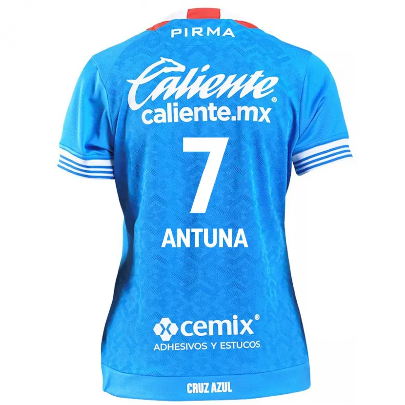 Danxen Damen Uriel Antuna #7 Himmelblau Heimtrikot Trikot 2024/25 T-Shirt Österreich