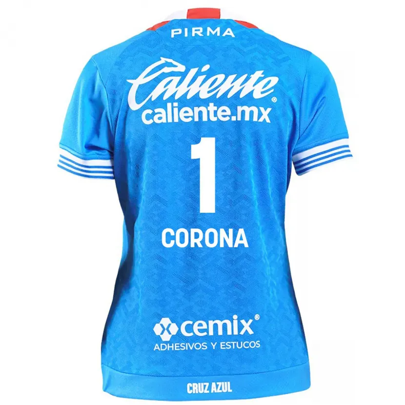 Danxen Damen Jose De Jesus Corona #1 Himmelblau Heimtrikot Trikot 2024/25 T-Shirt Österreich