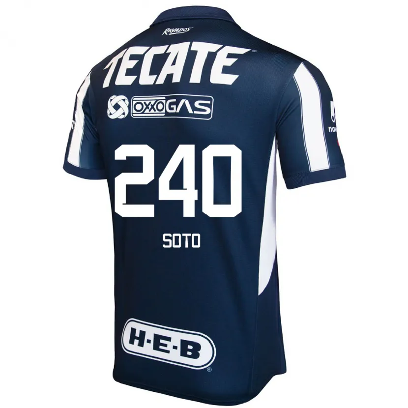 Danxen Damen Óscar Soto #240 Blau Rot Weiß Heimtrikot Trikot 2024/25 T-Shirt Österreich