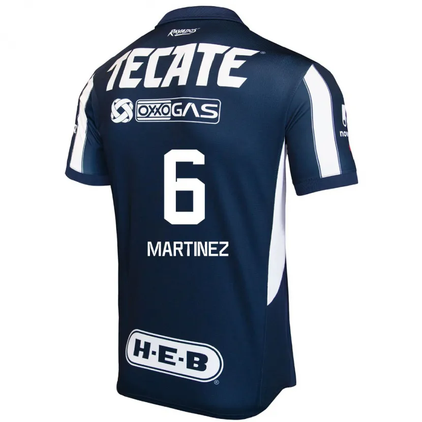 Danxen Damen Alejandra Martinez #6 Blau Rot Weiß Heimtrikot Trikot 2024/25 T-Shirt Österreich
