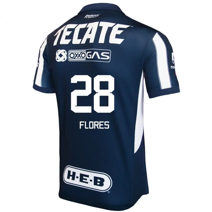 Danxen Damen Silvana Flores #28 Blau Rot Weiß Heimtrikot Trikot 2024/25 T-Shirt Österreich