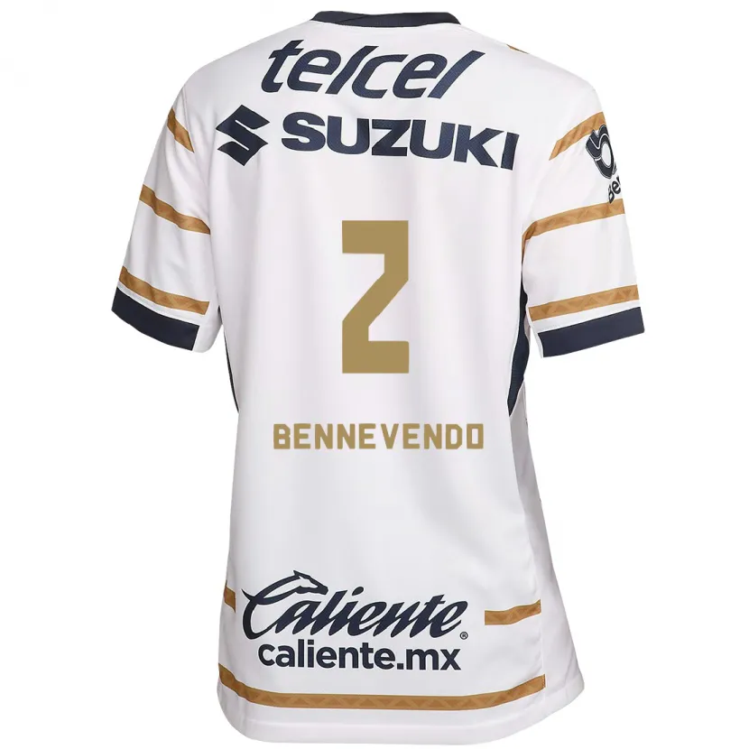 Danxen Damen Pablo Bennevendo #2 Weißer Obsidian Heimtrikot Trikot 2024/25 T-Shirt Österreich