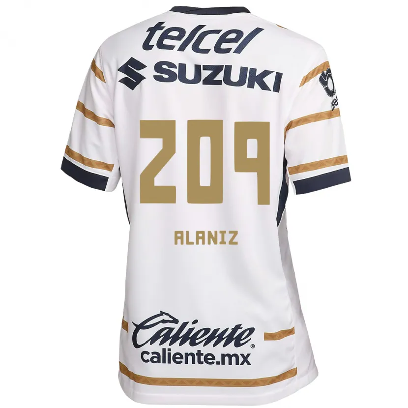 Danxen Damen Jorge Alaniz #209 Weißer Obsidian Heimtrikot Trikot 2024/25 T-Shirt Österreich