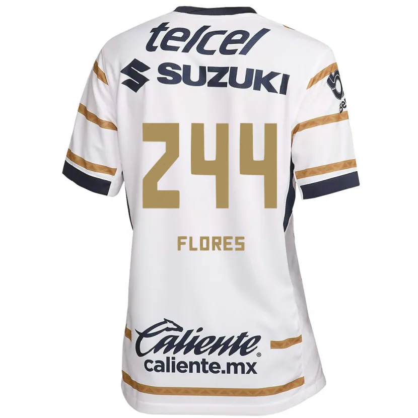 Danxen Damen Jonathan Flores #244 Weißer Obsidian Heimtrikot Trikot 2024/25 T-Shirt Österreich