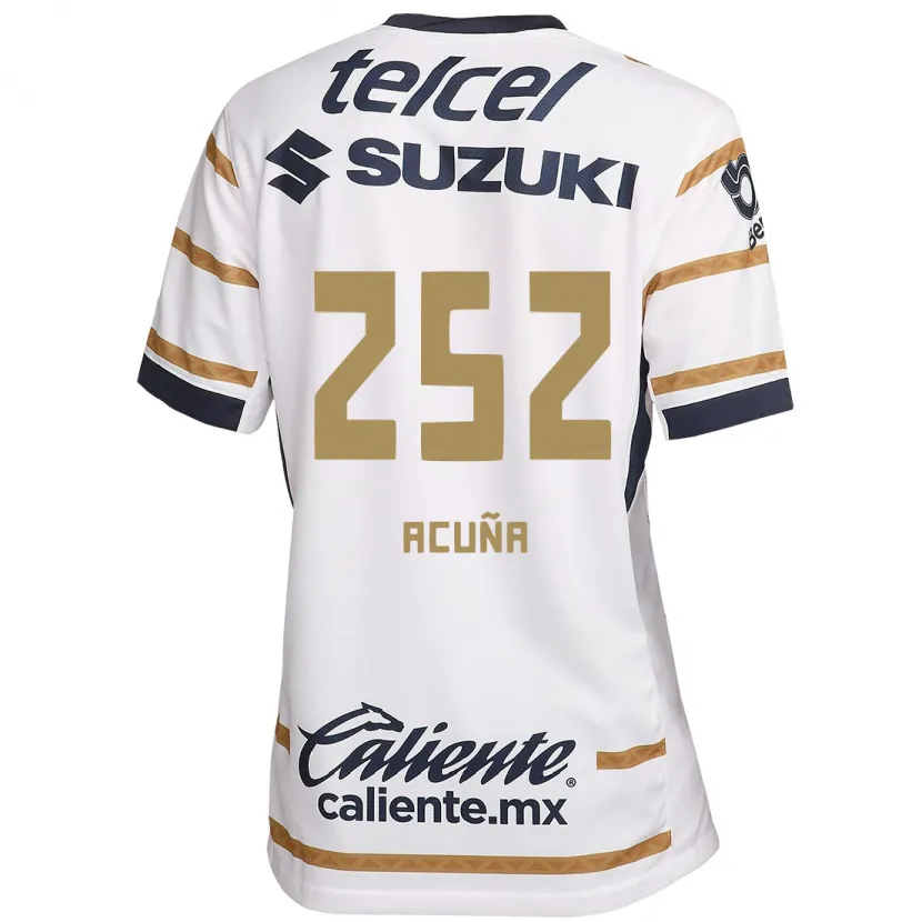 Danxen Damen José Acuña #252 Weißer Obsidian Heimtrikot Trikot 2024/25 T-Shirt Österreich