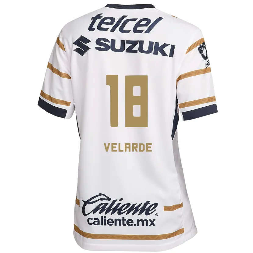 Danxen Damen Efrain Velarde #18 Weißer Obsidian Heimtrikot Trikot 2024/25 T-Shirt Österreich