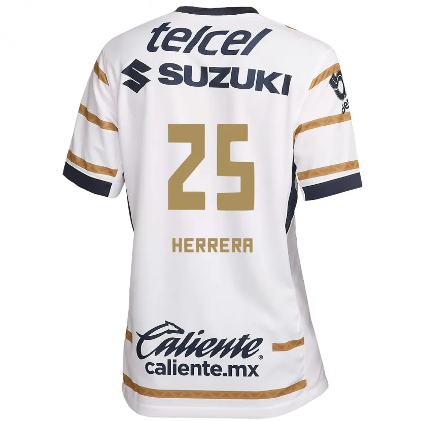 Danxen Damen Laura Herrera #25 Weißer Obsidian Heimtrikot Trikot 2024/25 T-Shirt Österreich
