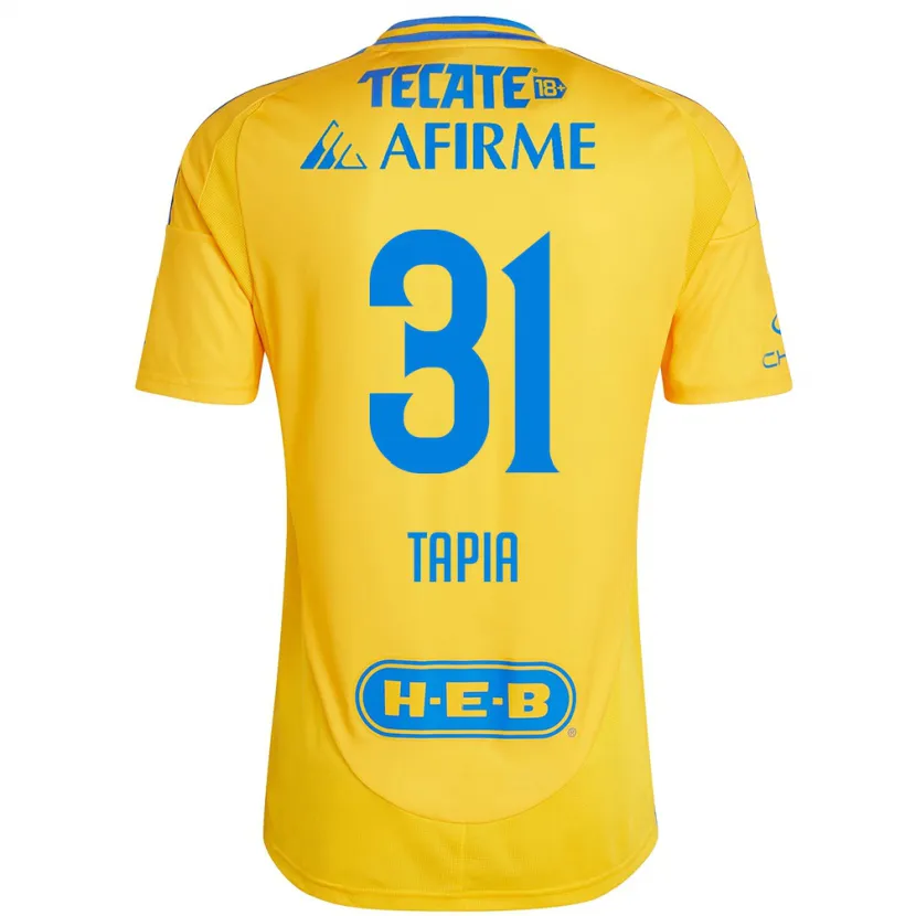 Danxen Damen Fernando Tapia #31 Goldgelb Heimtrikot Trikot 2024/25 T-Shirt Österreich