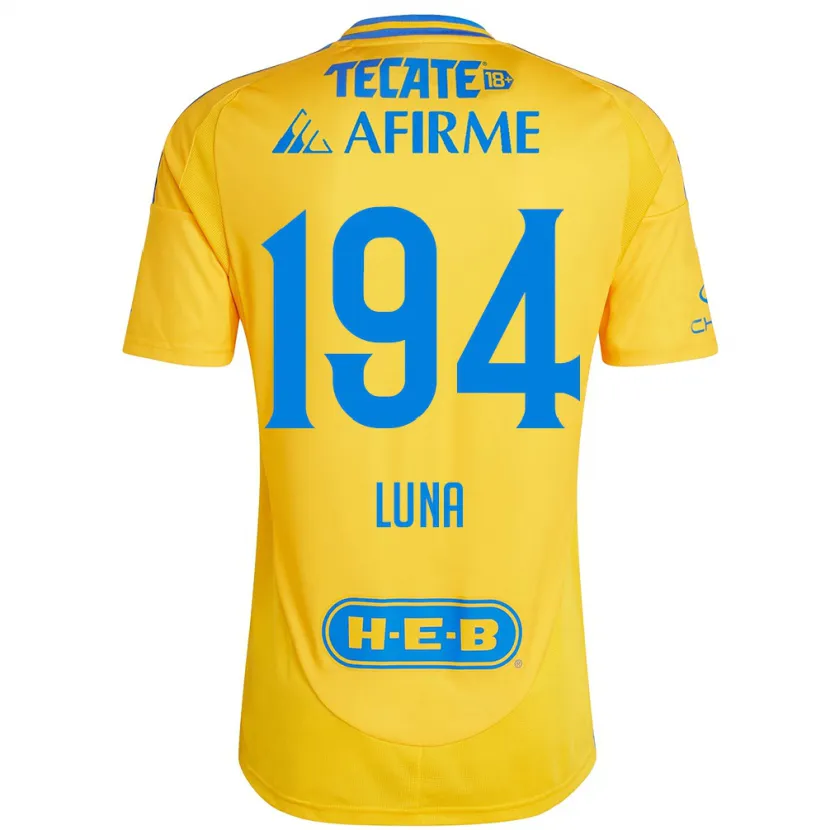 Danxen Damen Juan Luna #194 Goldgelb Heimtrikot Trikot 2024/25 T-Shirt Österreich