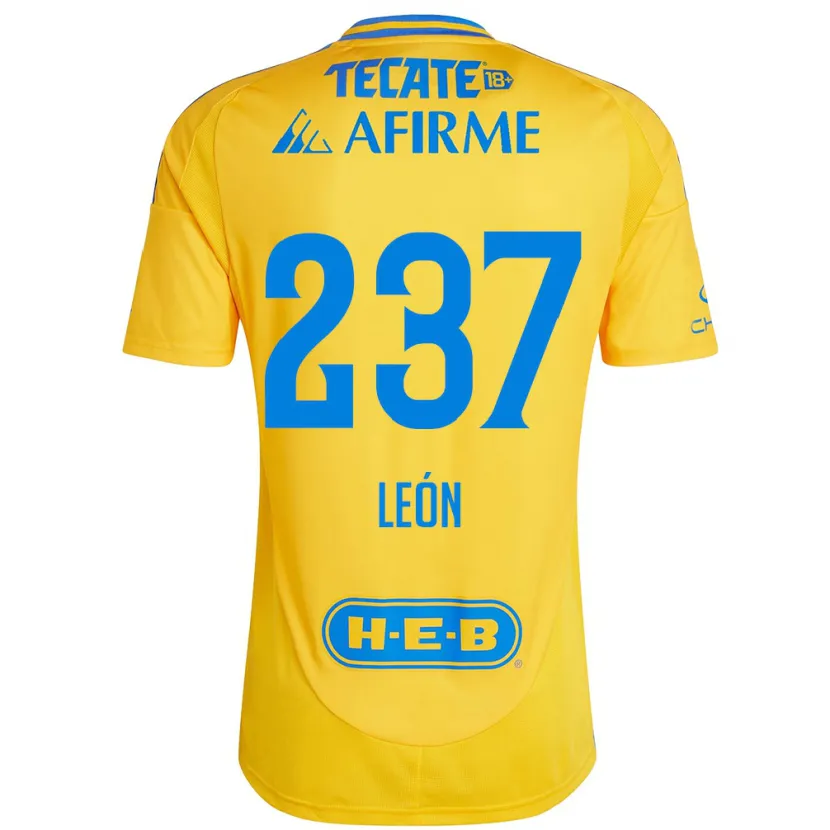 Danxen Damen Gabriel León #237 Goldgelb Heimtrikot Trikot 2024/25 T-Shirt Österreich