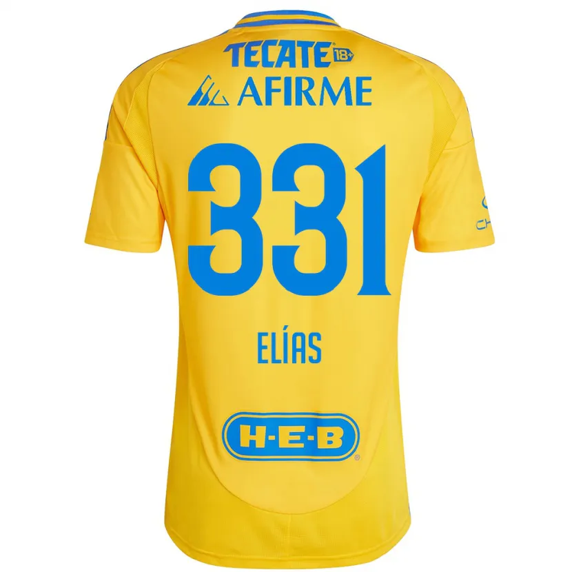 Danxen Damen Bruno Elías #331 Goldgelb Heimtrikot Trikot 2024/25 T-Shirt Österreich