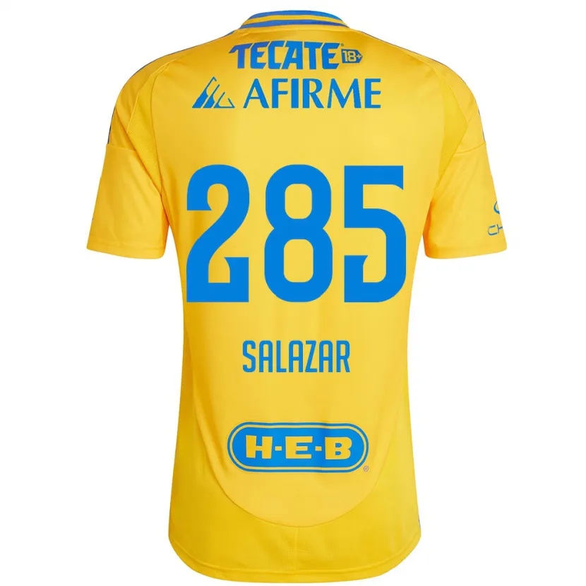 Danxen Damen Bryan Salazar #285 Goldgelb Heimtrikot Trikot 2024/25 T-Shirt Österreich