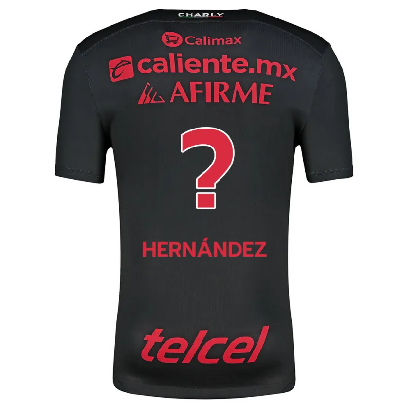 Danxen Damen Betsiel Hernández #0 Schwarz Rot Heimtrikot Trikot 2024/25 T-Shirt Österreich