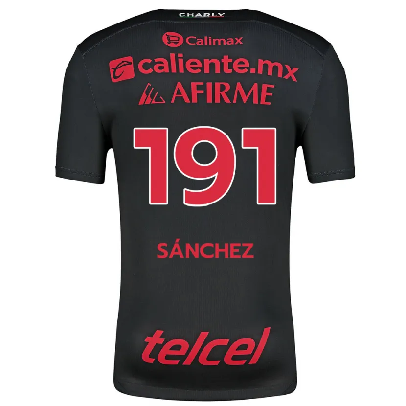 Danxen Damen Diego Sánchez #191 Schwarz Rot Heimtrikot Trikot 2024/25 T-Shirt Österreich