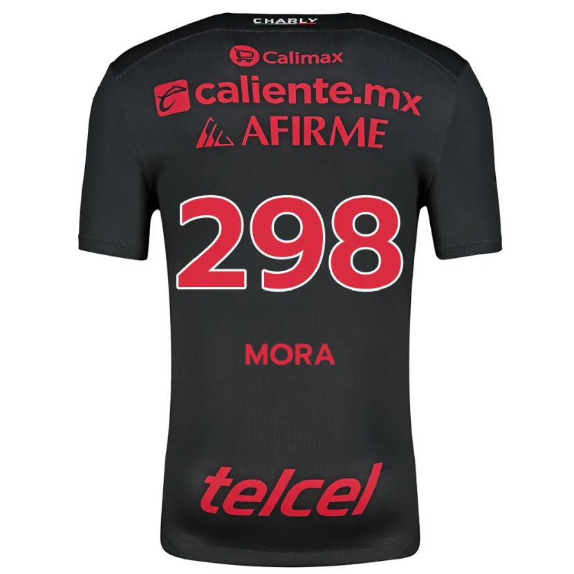 Danxen Damen Gilberto Mora #298 Schwarz Rot Heimtrikot Trikot 2024/25 T-Shirt Österreich