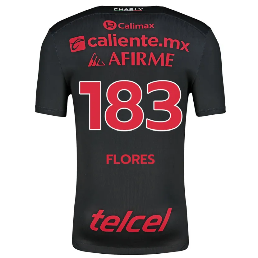 Danxen Damen Abraham Flores #183 Schwarz Rot Heimtrikot Trikot 2024/25 T-Shirt Österreich