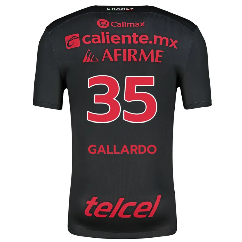 Danxen Damen Gloriaisabel Gallardo #35 Schwarz Rot Heimtrikot Trikot 2024/25 T-Shirt Österreich