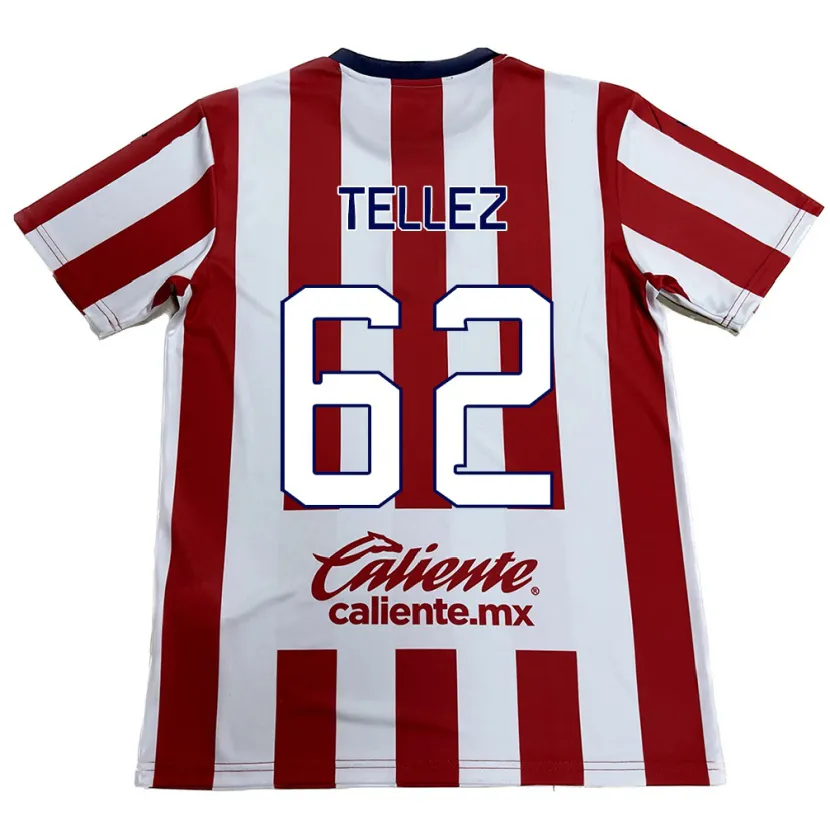 Danxen Damen Brandon Téllez #62 Rot-Weiss Heimtrikot Trikot 2024/25 T-Shirt Österreich