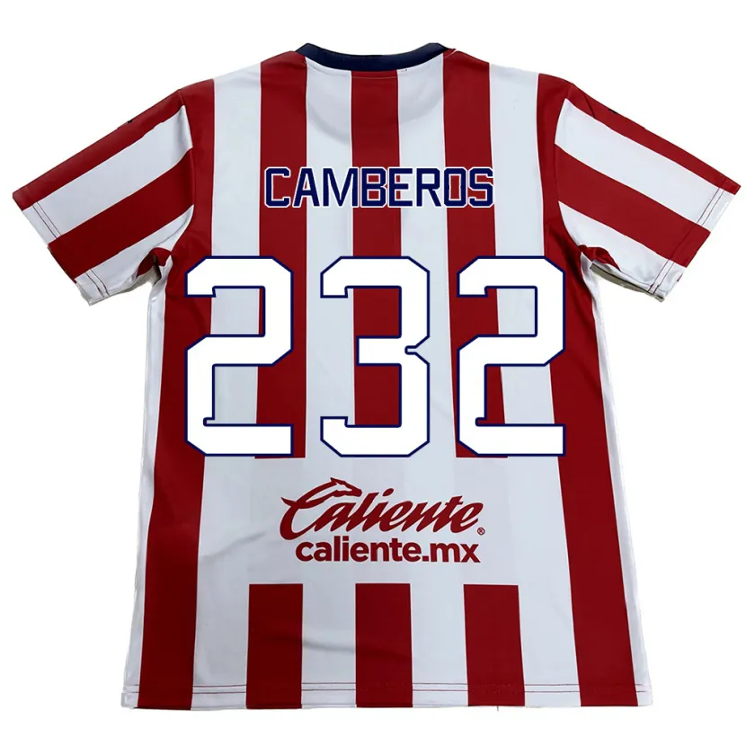 Danxen Damen Hugo Camberos #232 Rot-Weiss Heimtrikot Trikot 2024/25 T-Shirt Österreich